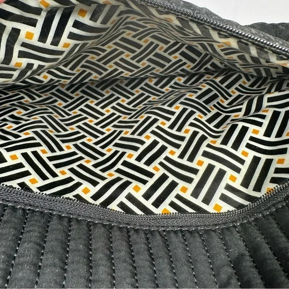 Vera Bradley Stroll Around Baby Diaper Bag | Black | Quilted Tote Handbag Travel - Picture 9 of 11